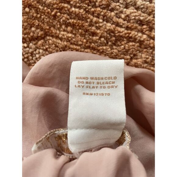 Flying Tomato Top Pink Sleeveless Shoulder Off Women’s Crochet Lace Boho S - Picture 3 of 5